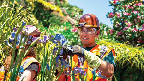 Workers putting the finishing touches on Tiana’s Bayou Adventure, a retheming of the classic attraction Splash Mountain. Workers putting the finishing touches on Tiana’s Bayou Adventure, a retheming of the classic attraction Splash Mountain.