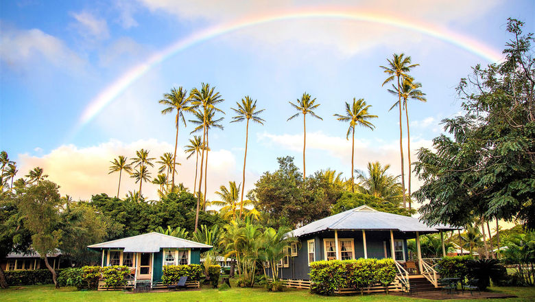 Originally built between the 1880s and 1930s, the Waimea Plantation Cottages have been refreshed and are fully equipped with a kitchen and private lanai.