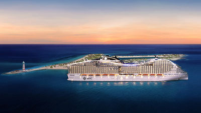 The MSC World America, scheduled to debut in Miami in April 2025, will continue to sail from Miami the following winter.