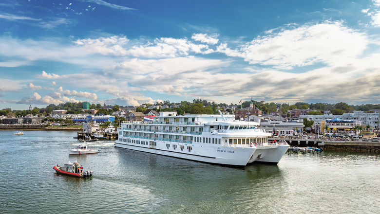American Cruise Lines' first Coastal Cat, the American Eagle, entered service last summer.