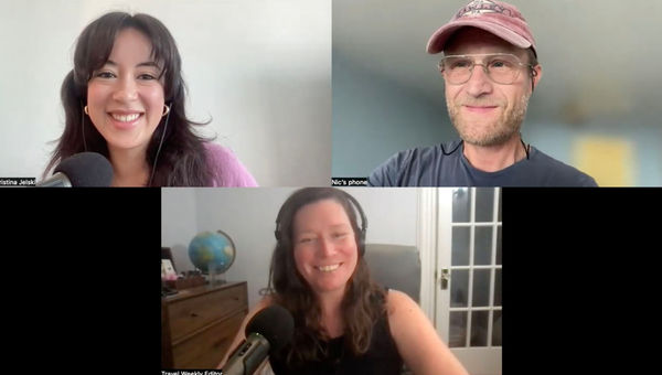 Clockwise from top left: Christina Jelski of Travel Weekly; Nicolas Graf of New York University's Jonathan Tisch Center of Hospitaltiy; and Rebecca Tobin of Travel Weekly. Clockwise from top left: Christina Jelski of Travel Weekly; Nicolas Graf of New York University's Jonathan Tisch Center of Hospitaltiy; and Rebecca Tobin of Travel Weekly.