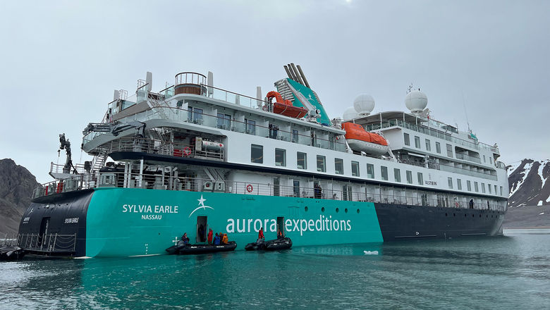 Aurora Expeditions' Sylvia Earle.