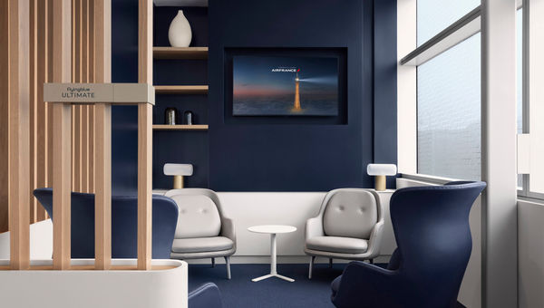 The Air France LAX lounge will have a private space for the airline's customers with the highest status. The Air France LAX lounge will have a private space for the airline's customers with the highest status.