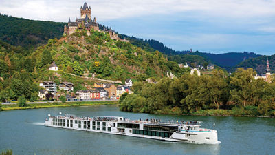 The Riverside Debussy sailing the Rhine. It will have company in 2028 with sister ship Riverside Mahler.