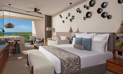 A guestroom overlooking at Secrets Bahia Mita Surf & Spa Resort in Mexico. Hyatt said a Q3 drop in all-inclusives net-package RevPAR was most pronounced in the Americas region.