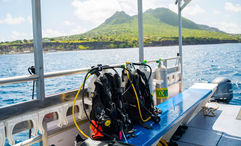 The new Statia Divers by Golden Rock Resort takes divers into the protected St. Eustatius National Marine Park.
