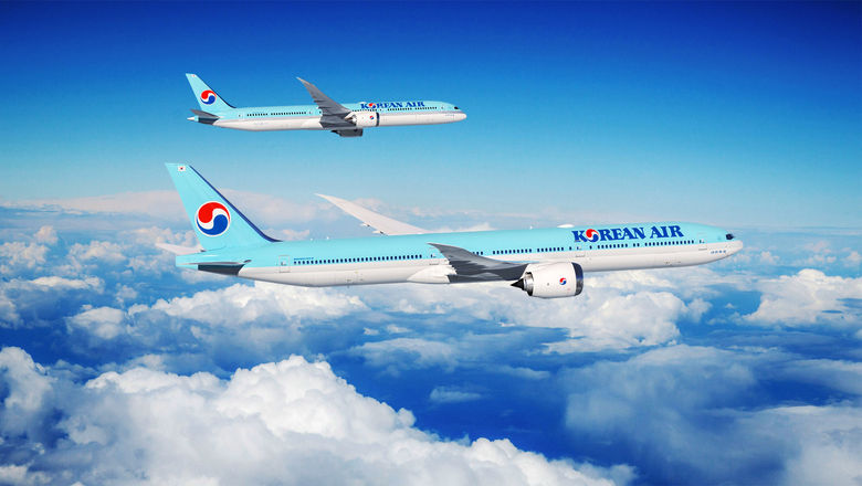 Korean Air's Boeing order includes 777-9 and 787-10 aircraft.