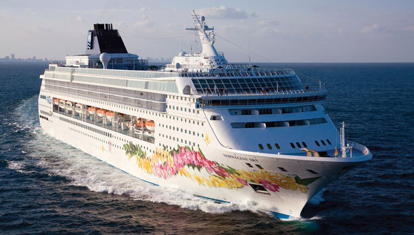 The Norwegian Sky was forced to cancel calls at Key West and the line's Great Stirrup Cay in the Bahamas.