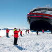 HX Expeditions' Roald Amundsen in Antarctica. Expedition cruise lines say they are increasingly altering Antarctica itineraries midsailing due to weather conditions.
