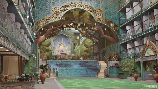 The Imagination Garden will feature a new category of garden-view staterooms. The Imagination Garden will feature a new category of garden-view staterooms.