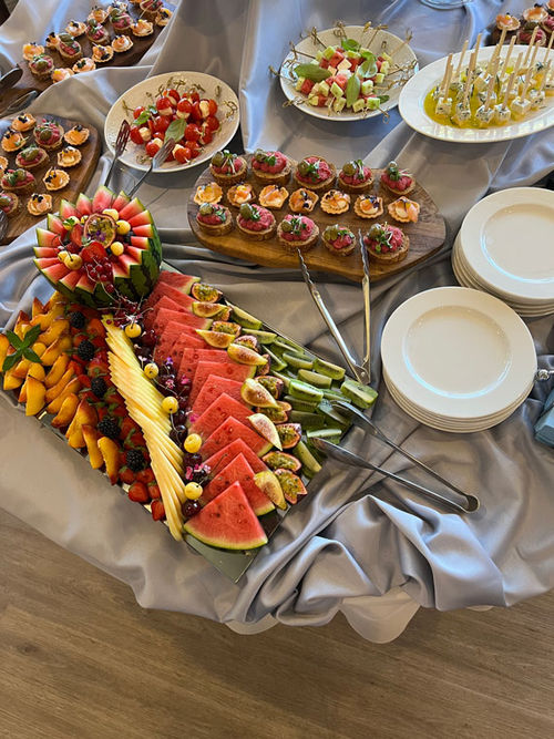 Daily breakfast on the Unforgettable Croatia ship Memories included hot and cold options as well as plenty of fresh fruit. Daily breakfast on the Unforgettable Croatia ship Memories included hot and cold options as well as plenty of fresh fruit.