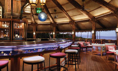 A unique new feature of Humuhumunukunukuapua'a, the Grand Wailea's flagship restaurant, is an aquarium bar top inhabited by fish native to the islands.