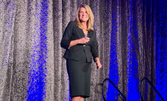 Signature Travel Network executive vice president of information technologies Karen Yeates at the group's Owners' Meeting.