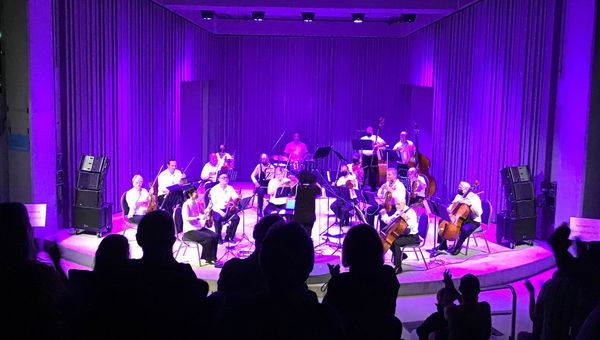 Performances from groups such as the Yonkers Philharmonic Orchestra play at the Hudson River Museum's Ampitheater every summer.
