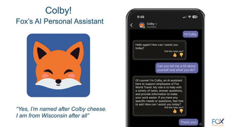 Fox World Travel introduces AI tool for its advisors