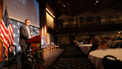 ASTA president and CEO Zane Kerby kicked off Legislative Day 2024, at an event at the National Press Club on Monday. This week, ASTA announced it was donating to a fund that helps support federal workers.