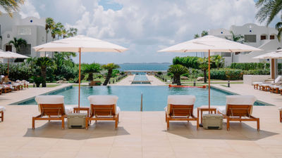 Aurora Anguilla Resort & Golf Club (pictured) and Manapany Hotel are offering a dual-island package.