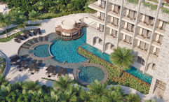 A rendering of the Kimpton Tres Rios, which is on track to open on Mexico's Riviera Maya by early 2025.