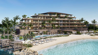 The new South Bank, slated to open in November in Providenciales, is one of five resorts offered in the Grace Bay Resorts travel advisor contest.