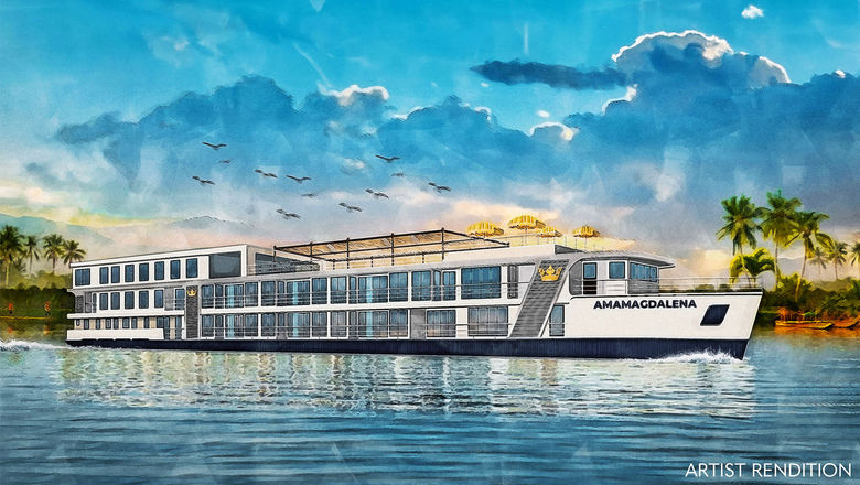 A rendering of the AmaMagdalena.