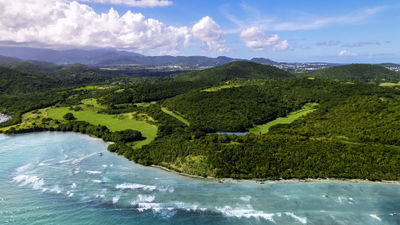 The site of the planned Moncayo project, a private community in Fajardo, 30 miles east of San Juan. Auberge plans to open a resort there.