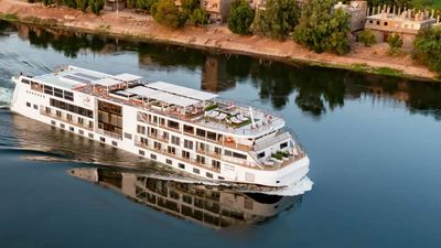 The Viking Orisis, one of several Viking ships operating on the Nile in Egypt. The line said it would suspend March operations, but it reinstated sailings starting with its March 12 departures.