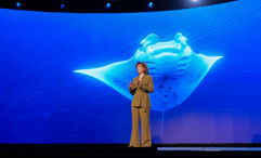 Julia Simpson, CEO of the World Travel & Tourism Council, speaking in Perth, Australia, at the group's annual Global Summit.