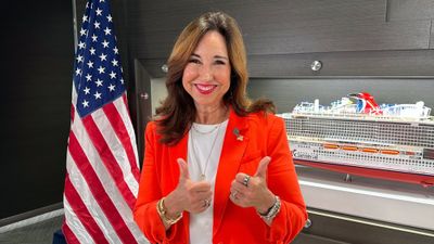 Carnival Cruise Line president Christine Duffy will tandem skydive on Oct. 19 with a member of the Special Forces.