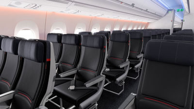 Delta will introduce its new interior this fall.