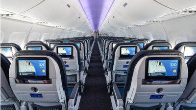 United passengers flying basic economy don't get to choose their seat and aren't allowed to stow a carry-on bag in the overhead bin.