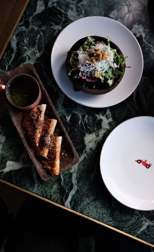 The Beefbar steakhouse chain also serves elevated street food. The Beefbar steakhouse chain also serves elevated street food.