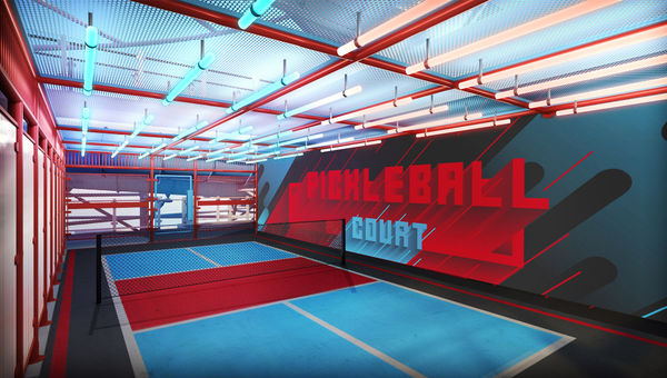 The Norwegian Aqua will have a pickleball court in its own space separate from The Stadium. The Norwegian Aqua will have a pickleball court in its own space separate from The Stadium.