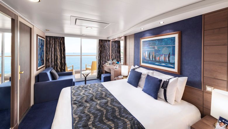 A family cabin on the MSC Poesia.
