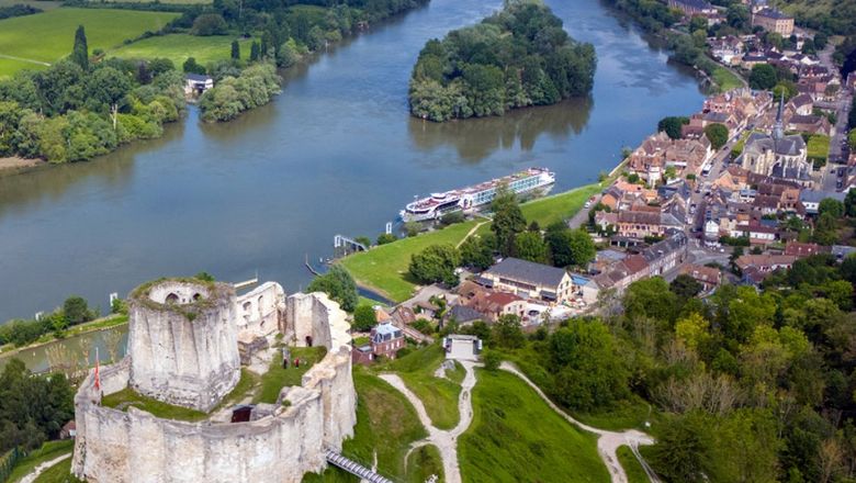 A Tauck river ship on the Seine in France. It is increasing its presence on the river in 2025, along with several other river cruise lines.