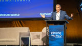 Alex Pinelo at Northstar Travel Group's CruiseWorld conference in 2024.