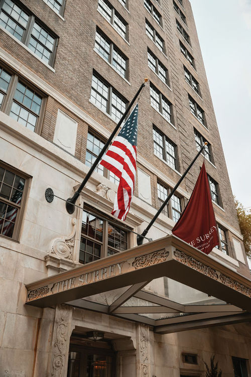 The Surrey is in the midst of a phased opening, with about 50% of its rooms in operation. The Surrey is in the midst of a phased opening, with about 50% of its rooms in operation.