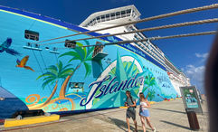 The Margaritaville at Sea Islander is decked out with images of Margaritaville and Jimmy Buffett culture.