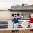 The Disney Treasure cruise ship in Port Canaveral, Fla.