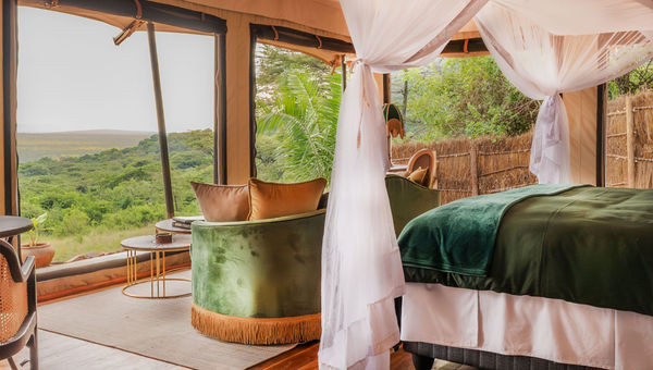 Accommodation in Cottar's 1920s camp in Kenya. Accommodation in Cottar's 1920s camp in Kenya.