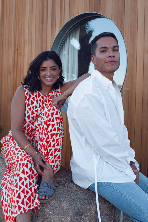 Aanchal Gandhi and Thiago Fortunato, founders of Cozy. Aanchal Gandhi and Thiago Fortunato, founders of Cozy.