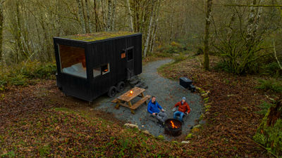 Postcard Cabins specializes in "tiny cabin" accommodations.