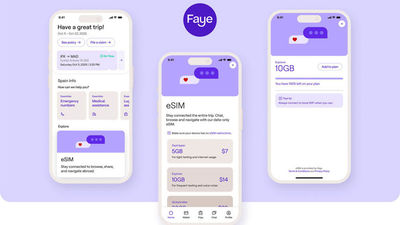 Faye branches beyond travel insurance with international data plans