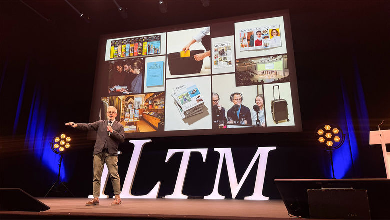 Tyler Brule took the stage during ILTM Cannes' Opening Forum.