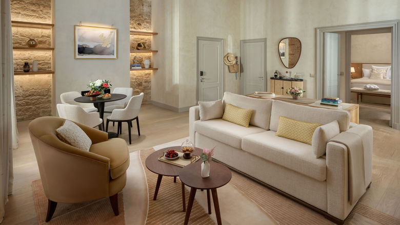 The Chateau de la Commaraine will feature 37 accommodations, including the Vue Clos suite.