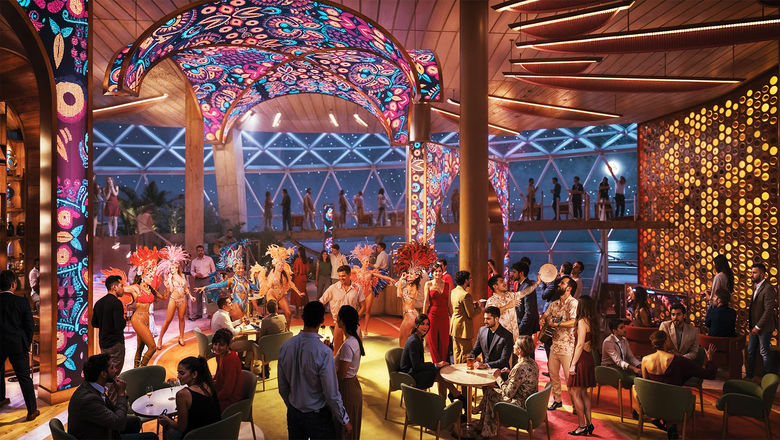 The Bazaar will be in the location of the Eden restaurant on other Edge-class ships.