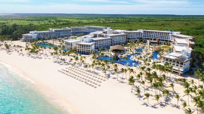 Booking pace for Q1 2027 is up more than 20% for properties in the Dominican Republic, like the Hyatt Ziva Cap Cana.