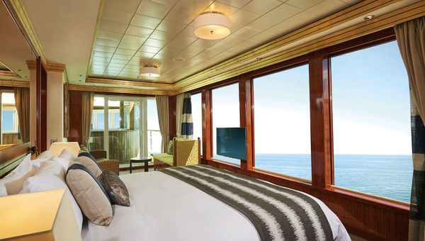 The Three-Bedroom Garden Villa in The Haven area on the Norwegian Gem. The Three-Bedroom Garden Villa in The Haven area on the Norwegian Gem.