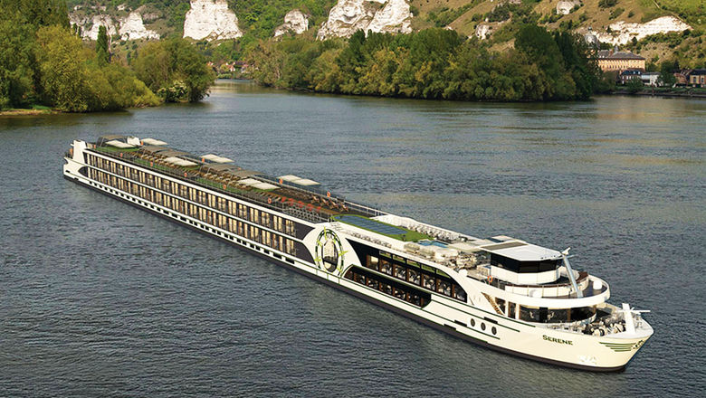 The new Seine ship coming in 2027 will be a sister to the Serene, a ship debuting next year.