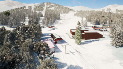 The Sunrise Gondola will carry skiers from Park City's Canyons Village base to the mid-mountain Red Pine Lodge.
