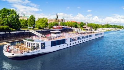 The Viking Beyla on Elbe River in Magdeburg, Germany. Viking has sold the majority of its capacity for next year, as the company continues to expand its fleet.